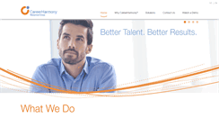 Desktop Screenshot of careerharmony.com